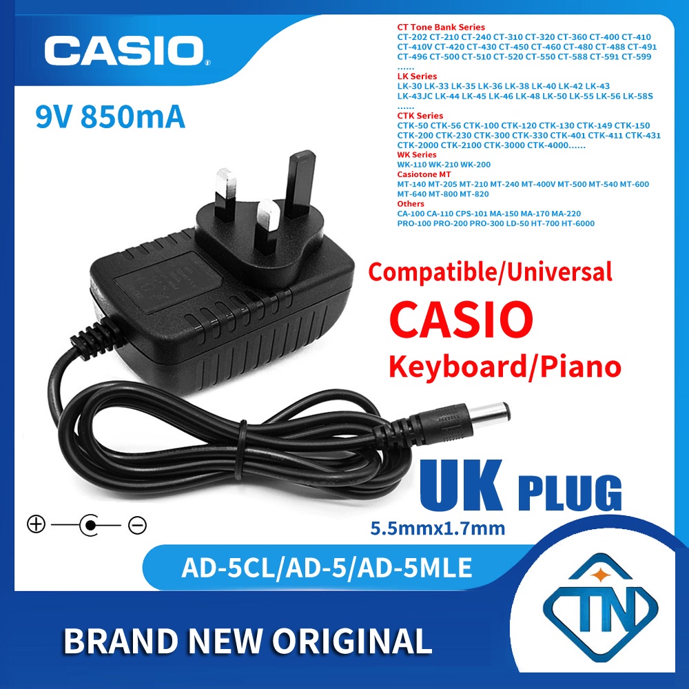 casio ctk 481 adapter