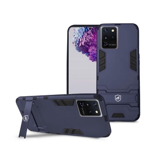 Capa Armor Gshield Galaxy S20 Ultra Azul Escuro com Suporte Kickstand - Proteção Militar em Oferta na Shopee