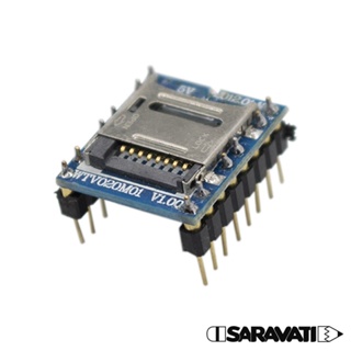 Módulo Player MP3 TF Card WTV020-SD em Oferta na Shopee