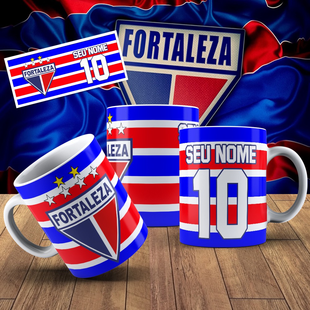 CANECA TIME DE FUTEBOL FORTALEZA - PERSONALIZAMOS COM IMAGEM QUE VC ...