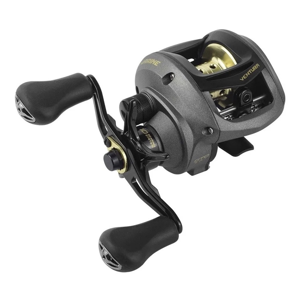 Carretilha De Pesca Marine Sports New Ventura Vt10 - 10 Rol. - Recolhimento 7.0:1