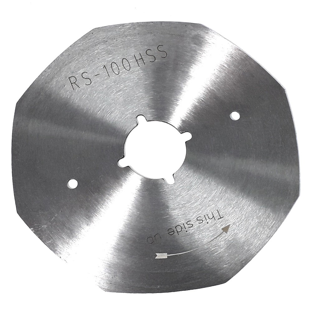 Disco Para Máquina De Cortar Tecido 4" Disco Formato Octagonal RC-100