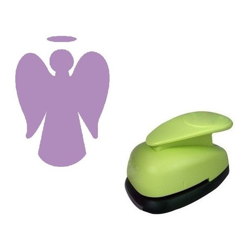 Furador Scrapbook Jumbo - Anjo Com Auréola 2,5cm