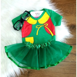 Body Bebê Temático Chiquinha Body + Oculos Temático Bori Mesversario Fantasia em Oferta na Shopee