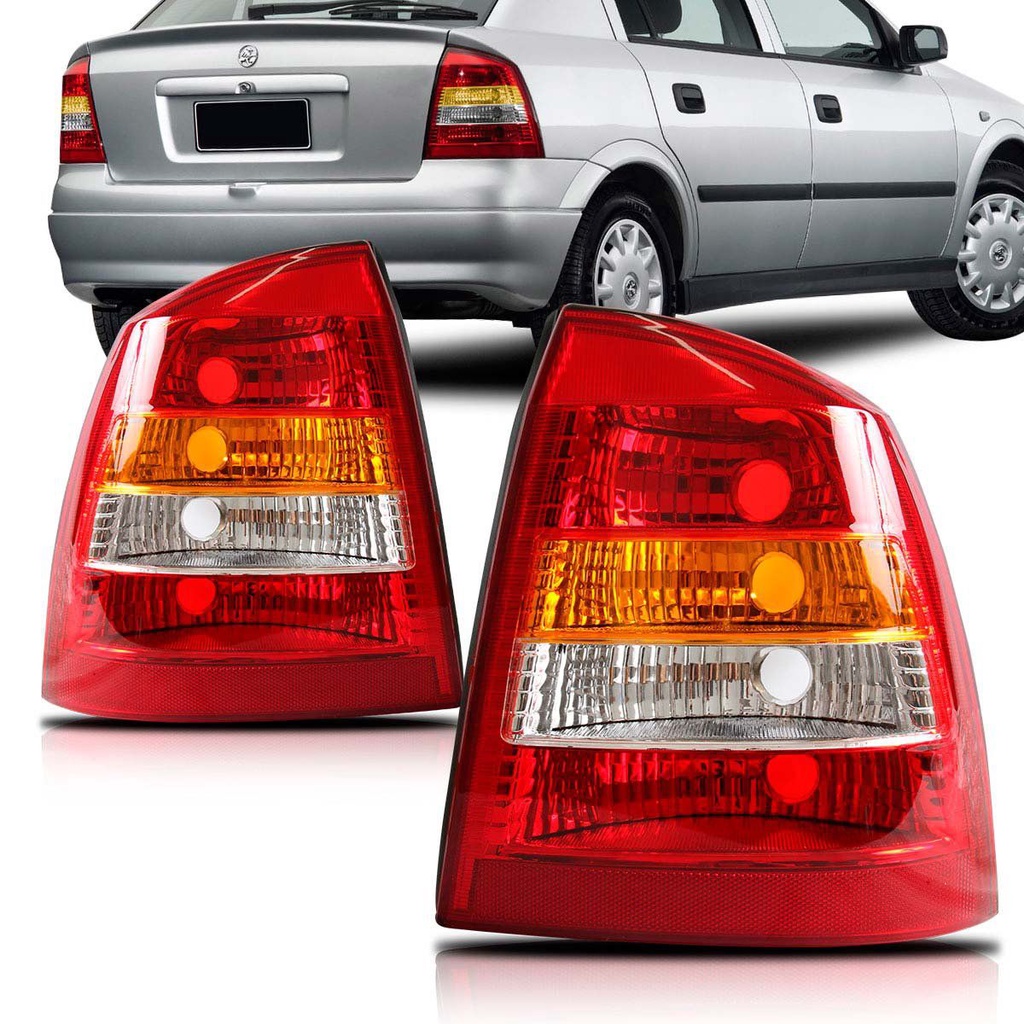 Lanterna Astra Sedan 99 2000 2001 2002 Tricolor