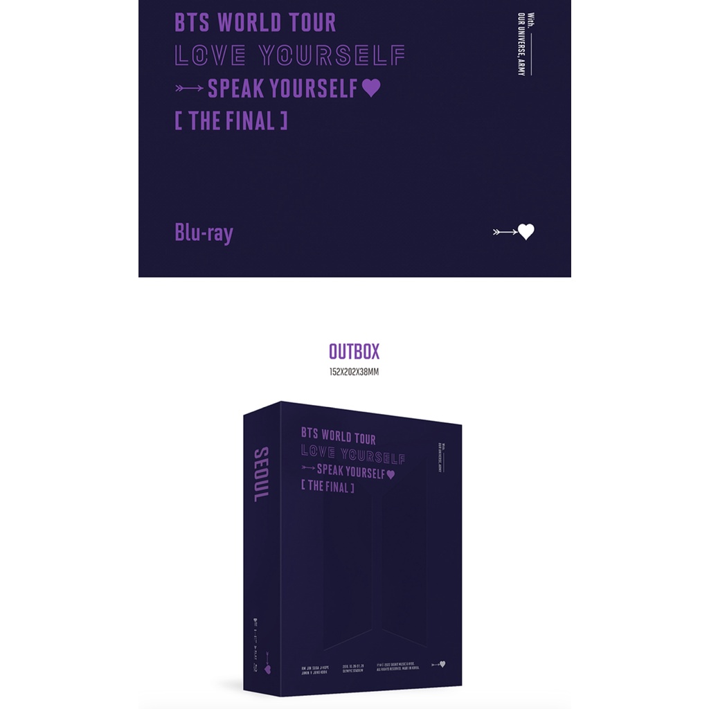 割引 LOVEYOURSELF:SPEAK YOURSELF' THE FINAL ecousarecycling.com