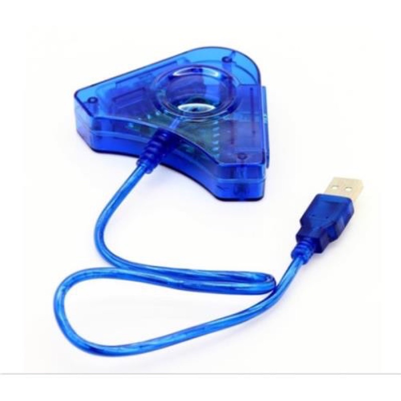 Adaptador Usb Duplo Para Controles Ps2 E Ps1 Ligue No Pc Cab, adaptador ps2 para usb