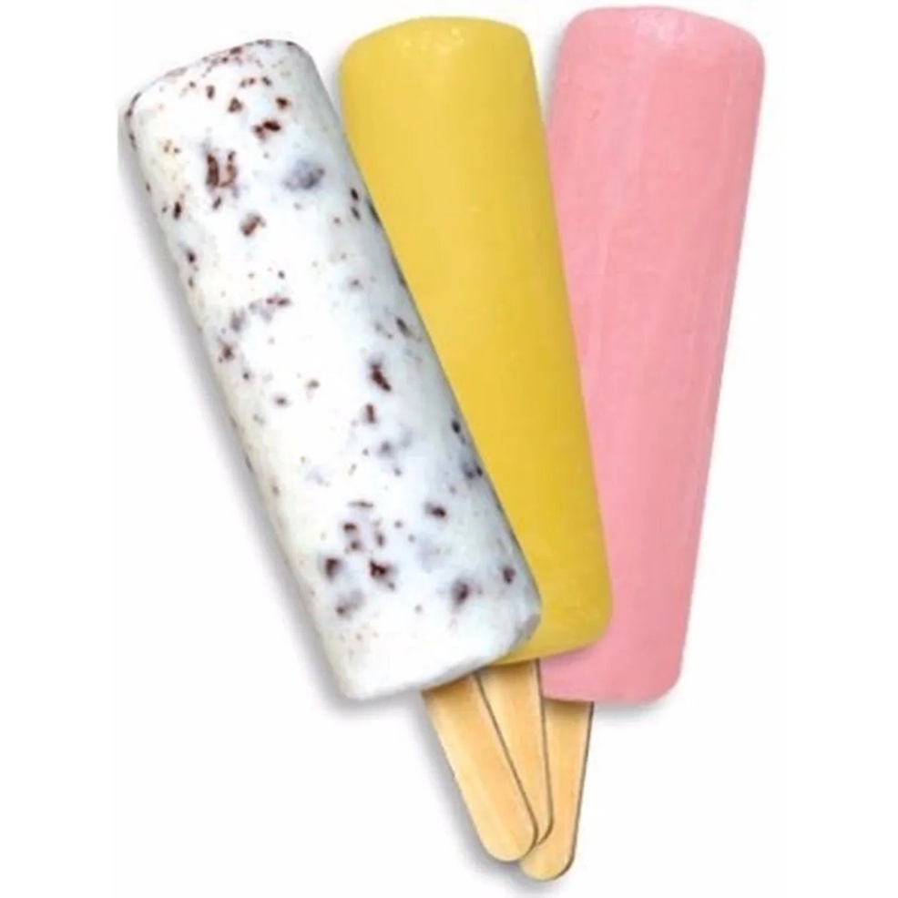 Picoleteira Em Alumínio Para 12 Picolés Redondo Branca