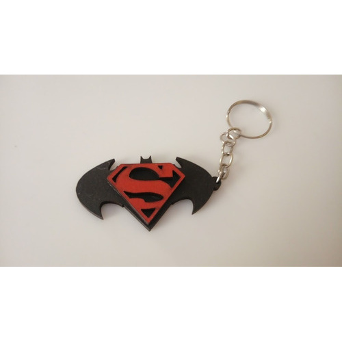 Chaveiro Superman E Batman Em Mdf- Custa R$5 - Pergunte
