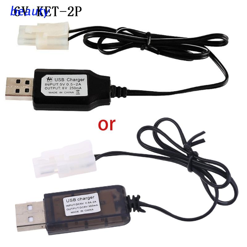 Carregador USB beauty1 Para Bateria Ni-Cd De Entrada AC 110V-240V Saída 6V 250mA Com Tamiya KET-2P Plug RC Brinquedo