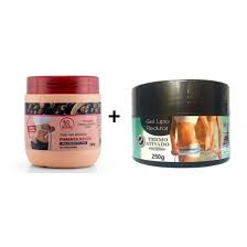 creme pimenta negra e lipo redutor -2 itens