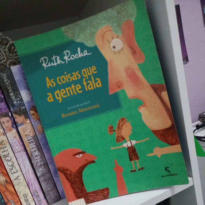Livro: As coisas que a gente fala - Ruth Rocha. | Shopee Brasil