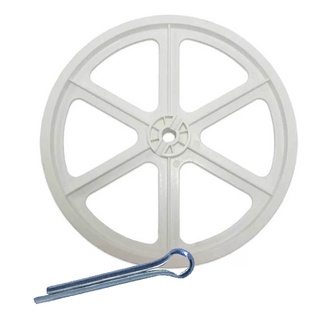 Polia BRANCA + cupilha Colormaq 9kg / 15 KG NOVO
