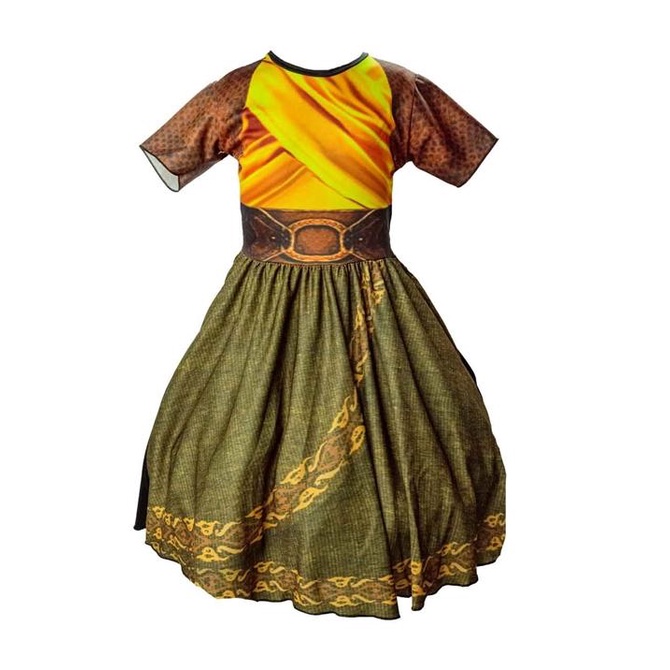 Fantasia Raya e o Ultimo Dragão Infantil Vestido pra Meninas Carnaval e Halloween em Oferta na Shopee