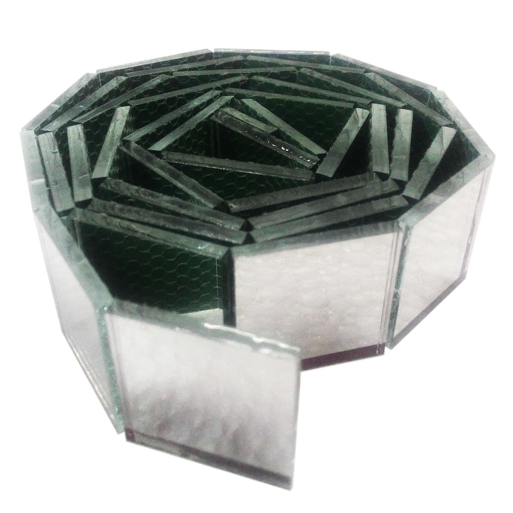 Rolinho de Fita de espelho modelo 2x2 centímetro economico - 78 cent. comprimento - Não Autocolante em Oferta na Shopee