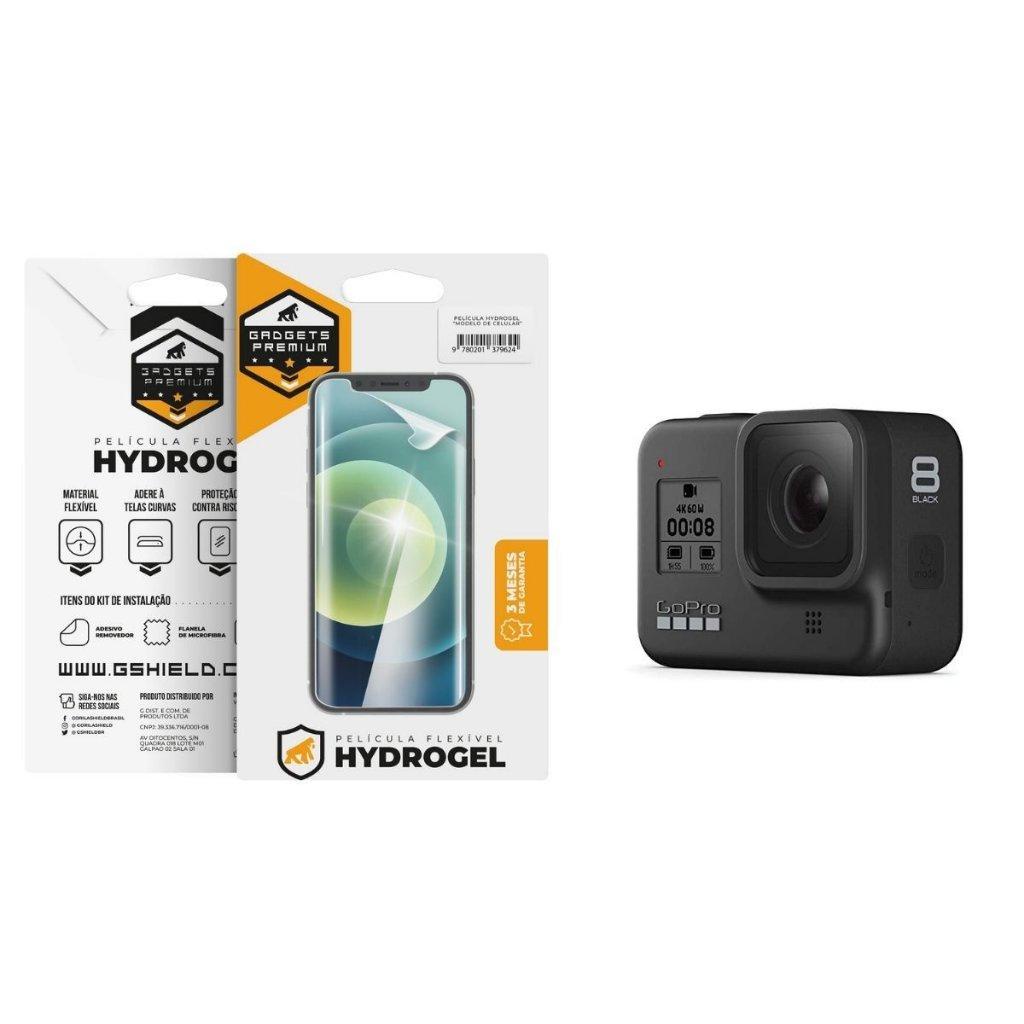 Película para GoPro Hero 8 Black - Proteção Avançada e Alta Transparência - Gshield