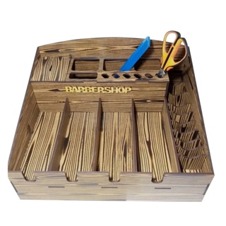 Suporte Organizador Para 4 Máquinas De Barbearia em Oferta na Shopee