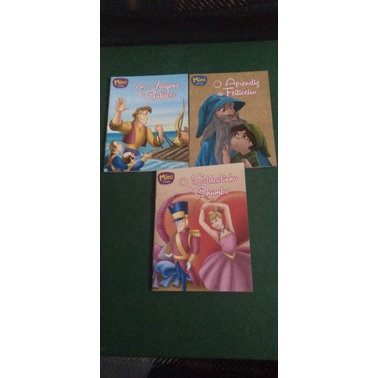 Minis livros de contos infantis