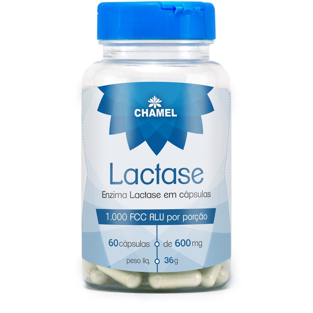 Enzima Lactase 60 cápsulas