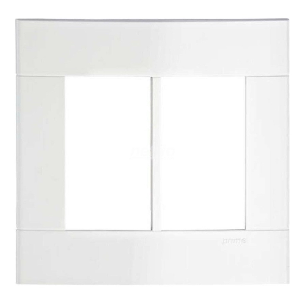 Placa 4x4 6 Postos 4x4 lunare Branca