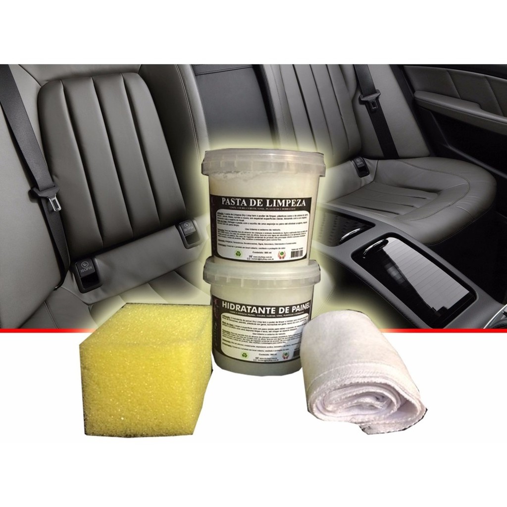 Kit Limpeza E Hidratação De Couro Dry Limp - 500ml