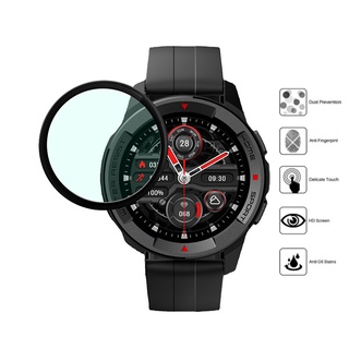 Película Protetora De Borda Curva Para Xiaomi Mibro Watch X1 SmartWatch Protetor De Tela Macia (Não De Vidro)
