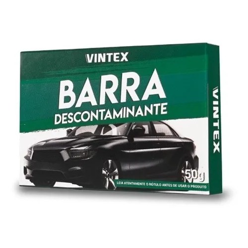 V-bar 50g Pasta Abrasiva Claybar Descontaminante de Pintura Vonixx Vintex