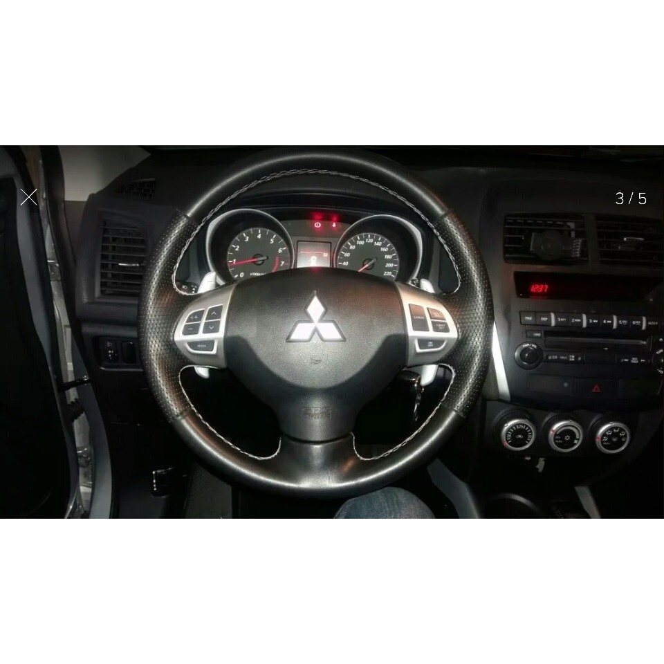 Capa Para Volante Costurada Mitsubishi L200 Triton