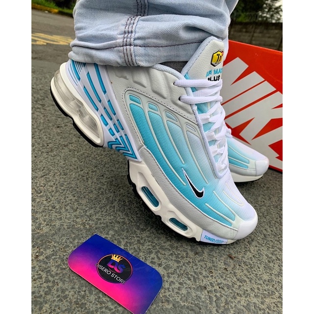 Nike Air Max Tn Plus Branco/Azul - Disero Store