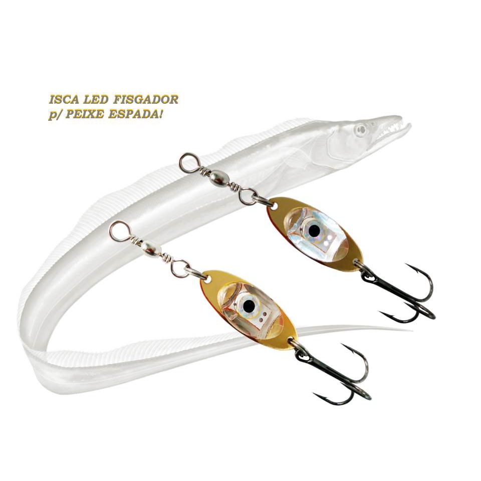 Isca Artificial c/Luminoso Infinito para Pesca de Espada