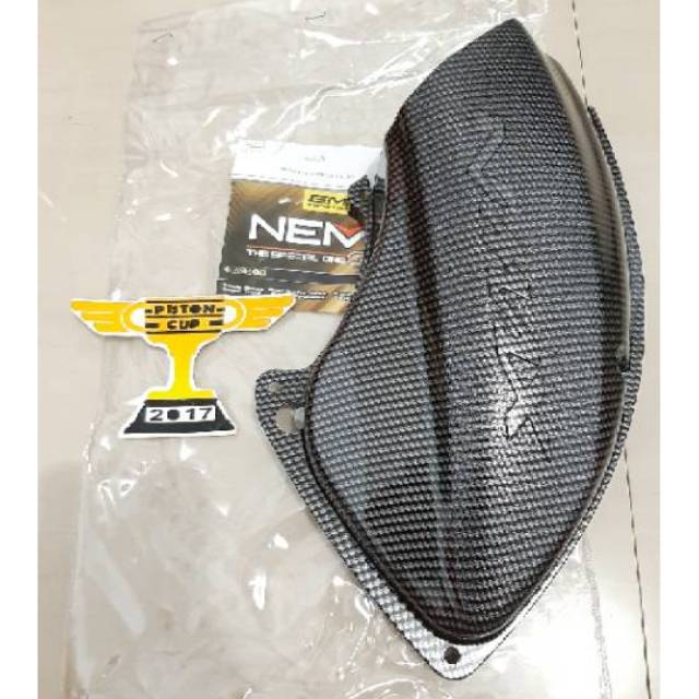 Tampa De Ar De Carbono Nmax/CVT Do Filtro Carbon NEMO