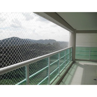 Kit Completo 1.20x2.00 Redes de Proteção Para Crianças e Gatos, Para Janelas e Sacadas (2.00X1.20) em Oferta na Shopee