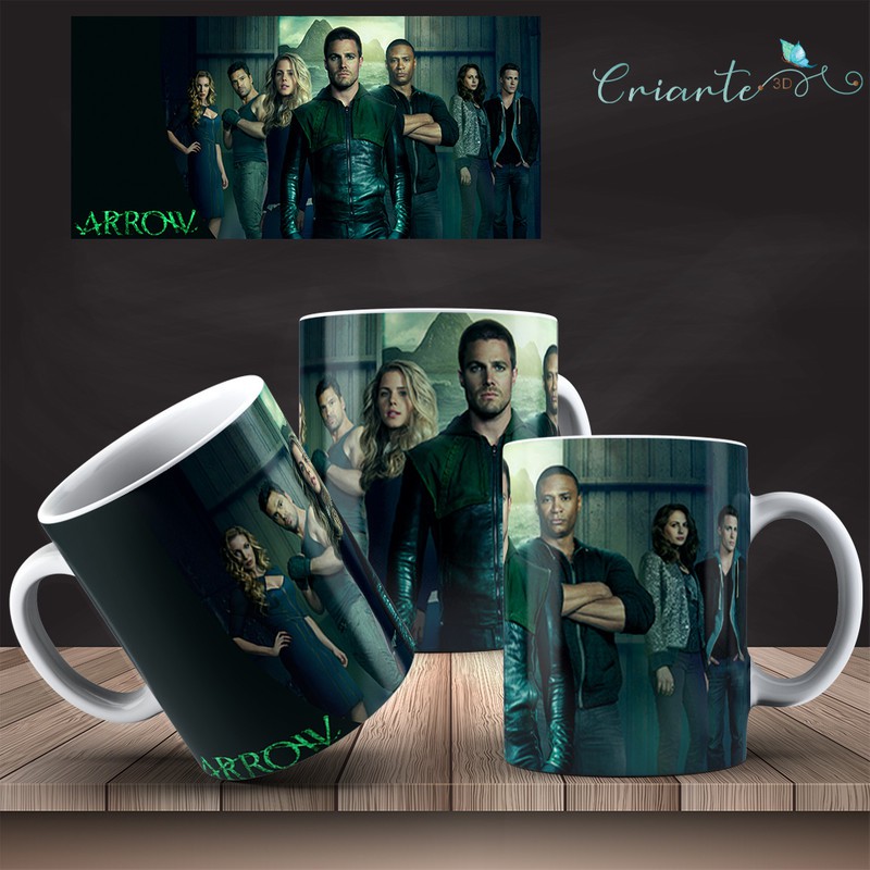 Caneca Porcelana Coleção Arrow #12