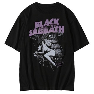 Camiseta Basica Camisa Banda Black Sabbath Heavy Metal Caveira Death Corpo Unissex