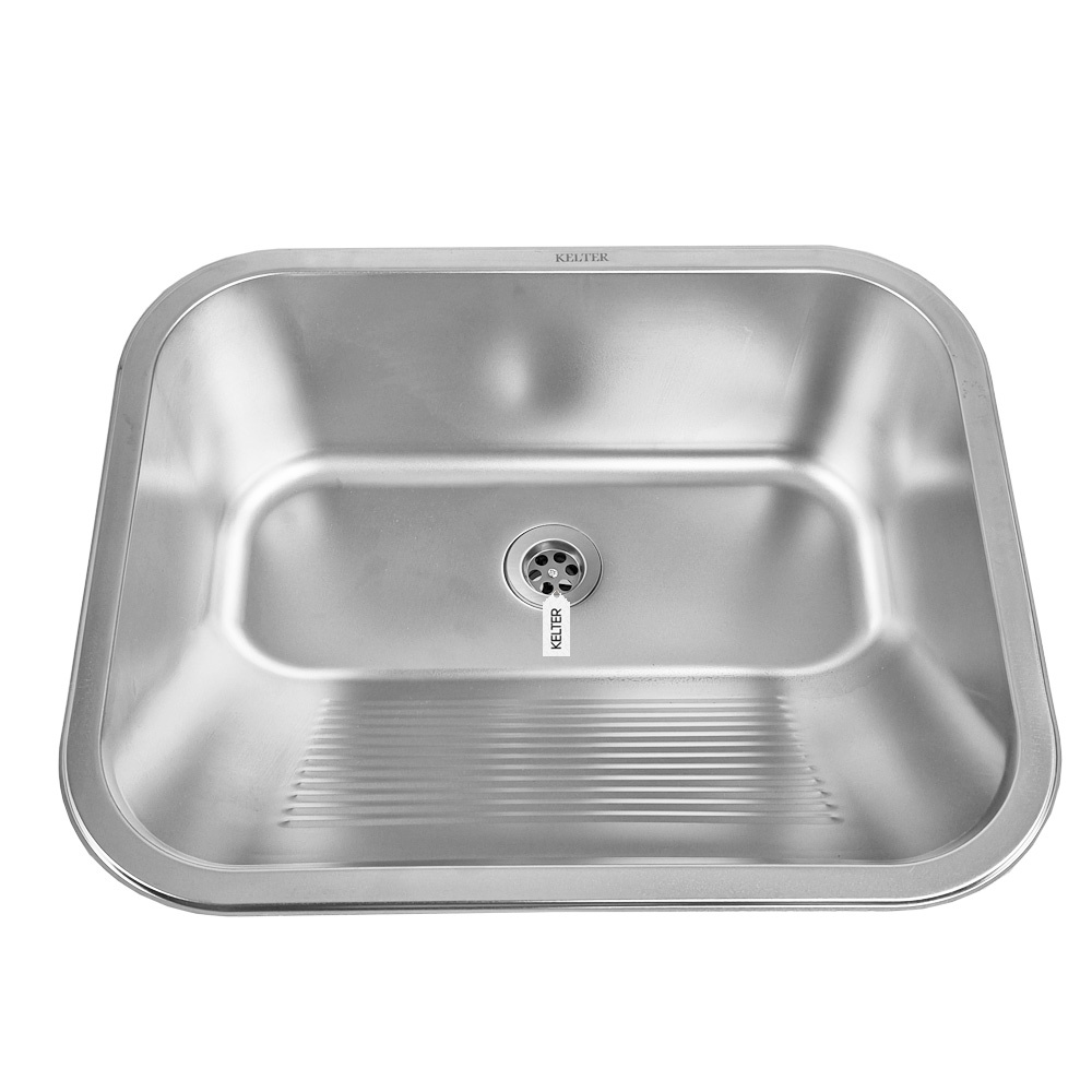 Tanque Lavanderia 55 X 45 Aço Inox 304 Cuba Kcc07