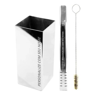 Kit Tereré Copo inox bomba bojo inox tereré personalizado em Oferta na Shopee
