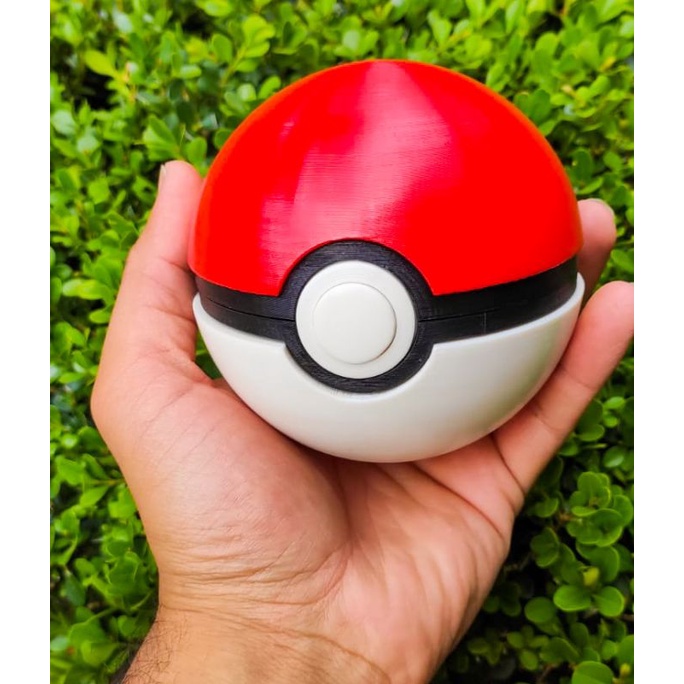 Pokébola tamanho real - Pokémon - Impressão 3D - Pokébola Real