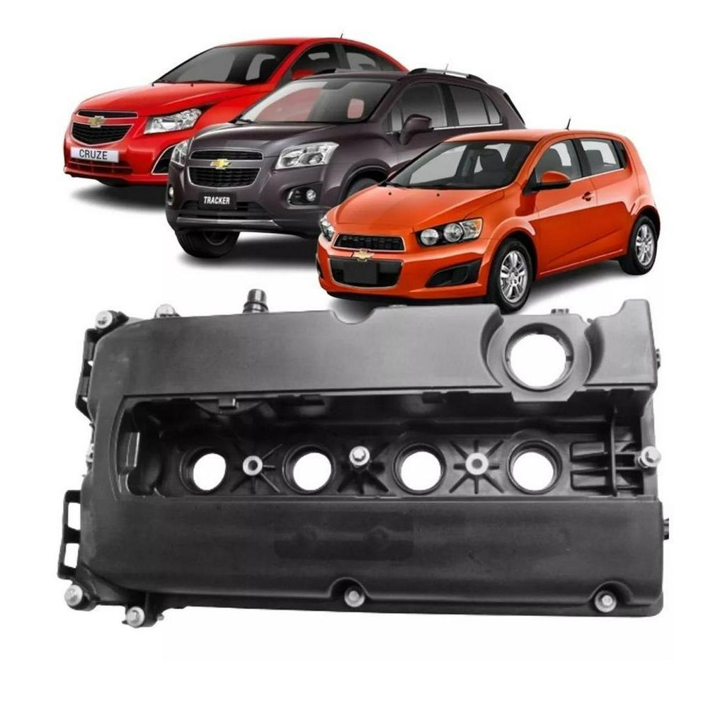 Tampa Válvulas GM CRUZE TRACKER SONIC 1.8 16v Sem Tampa de Óleo com Parafusos