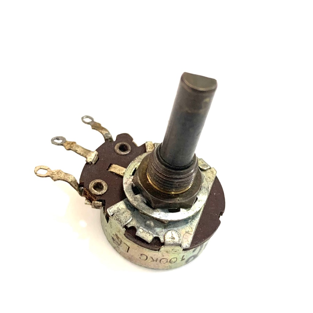 01 Potenciômetro 220K / 24mm  Log Original Constanta