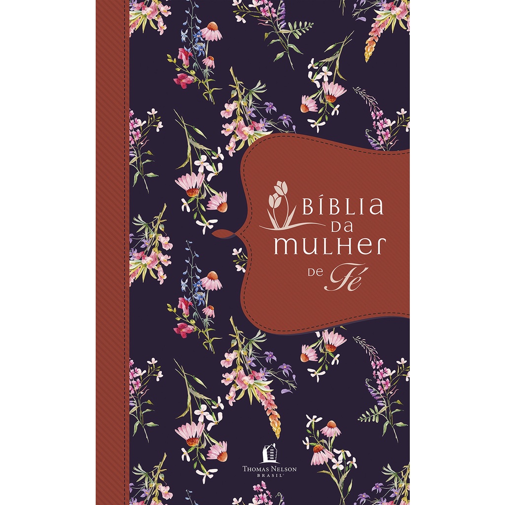 Bíblia da Mulher de Fé | NVI | Tecido Florido em Oferta na Shopee