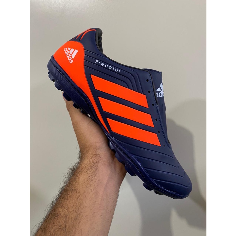 Chuteira Society Futebol Sintetico Soçiety Lançamento Toda Costurada Envio Imediato Confortável