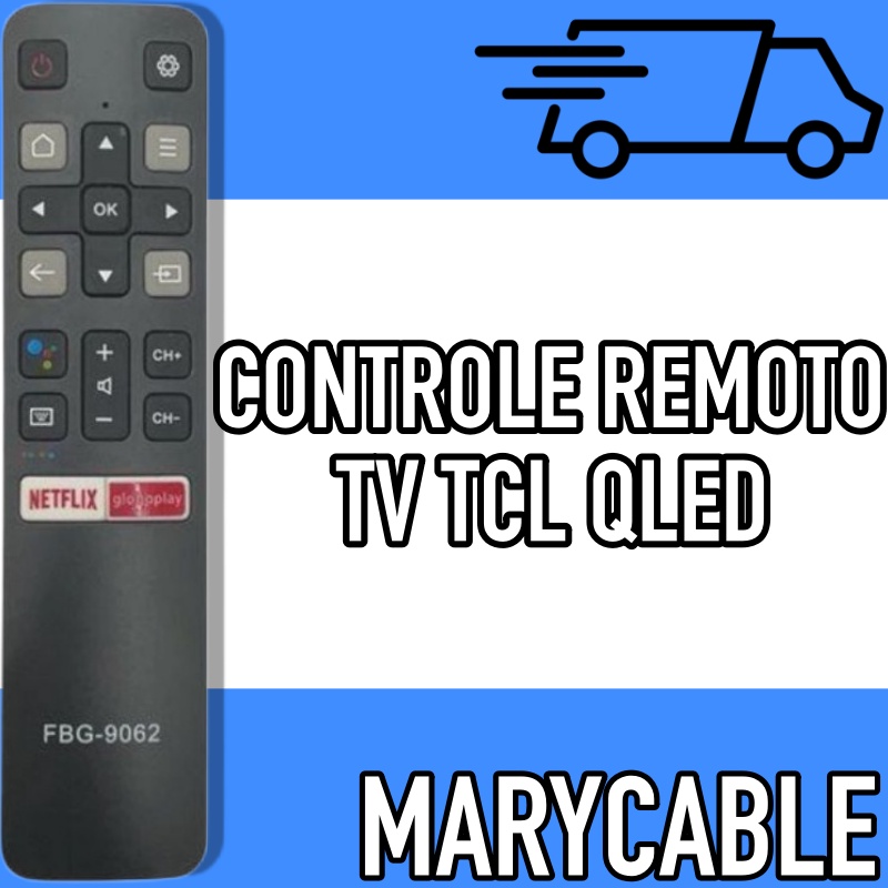 Controle Remoto TV TCL QLED SKY9071