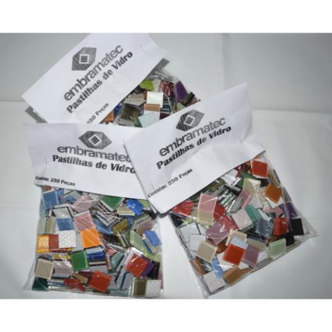 Pastilhas de Vidro Cristal Sortidas 250 peças Para Decoração Artesanato Espelhos, Paredes e porta retrato 2,3x2,3 em Oferta na Shopee