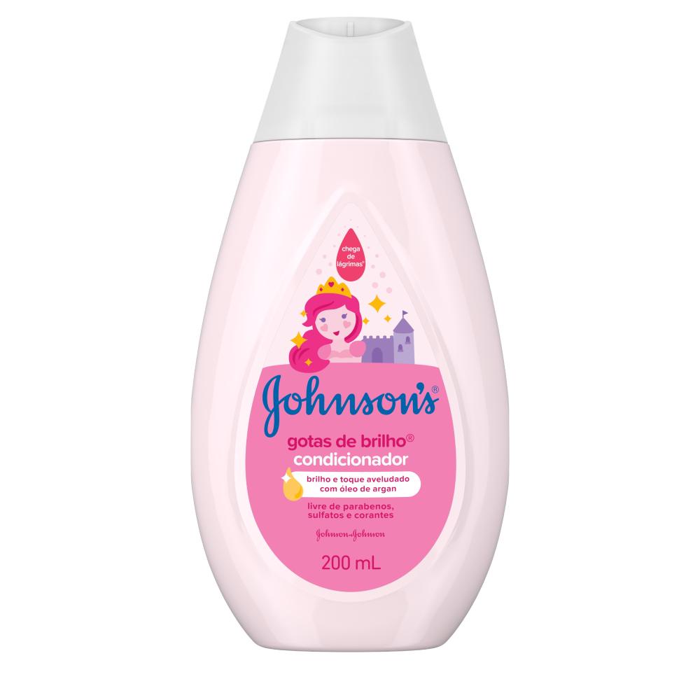Condicionador Gotas de Brilho Johnson's Baby 200ml - Mom & Baby