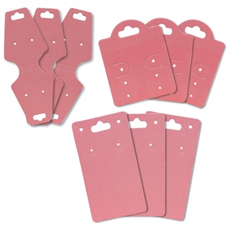 Tag Cartela Para Corrente Brinco e Pulseiras 300 Pecas 3 Modelos Material resistente Lojas de Biju em Oferta na Shopee