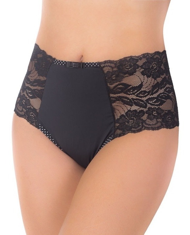 Kit 20 Calcinha Sexy Hot Pant Cintura Alta Veste do 38 ao 50 Microfibra com Renda para Revender