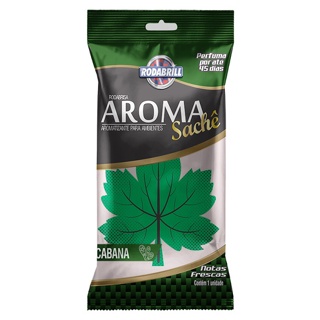 Sachet Folha Aroma "Cabana" Rodabrill em Oferta na Shopee