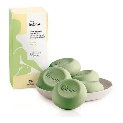 Sabonete Natura Todo Dia,caixa Com  5 Unidades Cada.