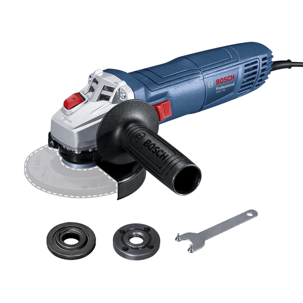 Esmerilhadeira Angular GWS 700 Bosch 710W 4.1/2"