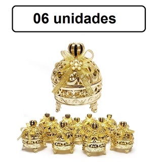 06 Porta Joia Coroa Lembrancinha decoração festa
